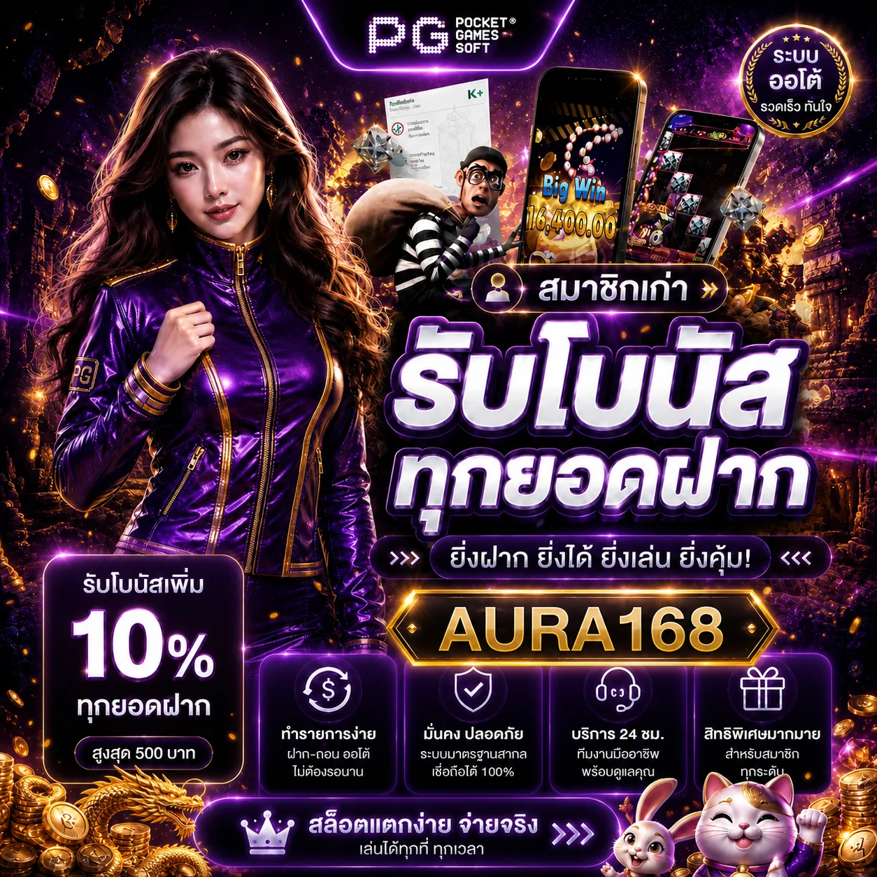 โปรโมชั่น aura168